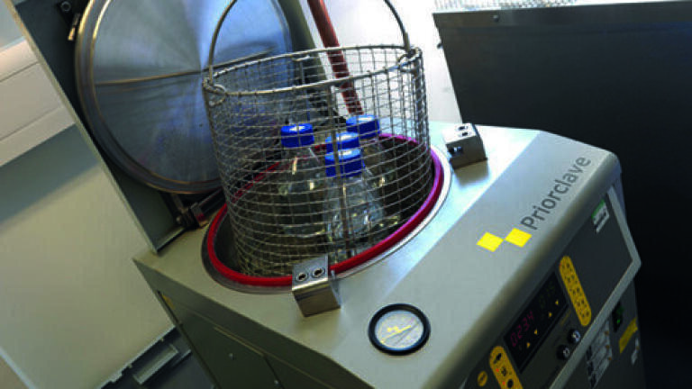 Lab Autoclave Perfect for Taller Loads